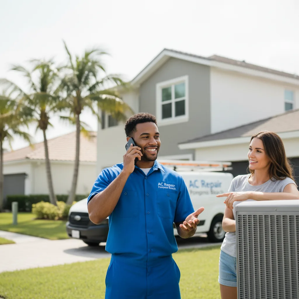 AC Repair Pompano Beach customer support in Franktown